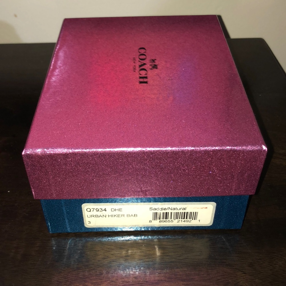 Coach baby shoes size 3